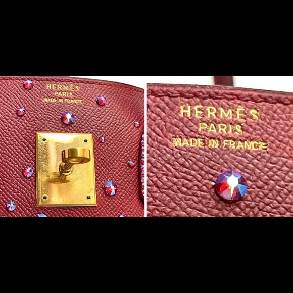 Hermes strassed Birkin 35 Paris Hilton - Picture 10 of 17